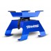 RC CAR STAND BLUE FOR 1/10 TO 1/8 SCALE - TRAXXAS 